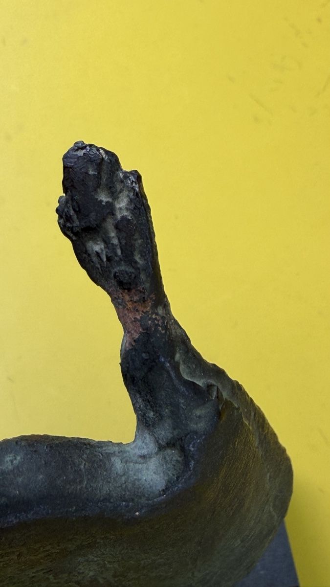 Skulpturen & Statuen: Sardinien Weihegabe aus Bronze Häupling – Gebraucht aus Riedholz von Frettchen63 8