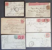 TRANSVAAL: 6 Postal Items, 1895– 1906