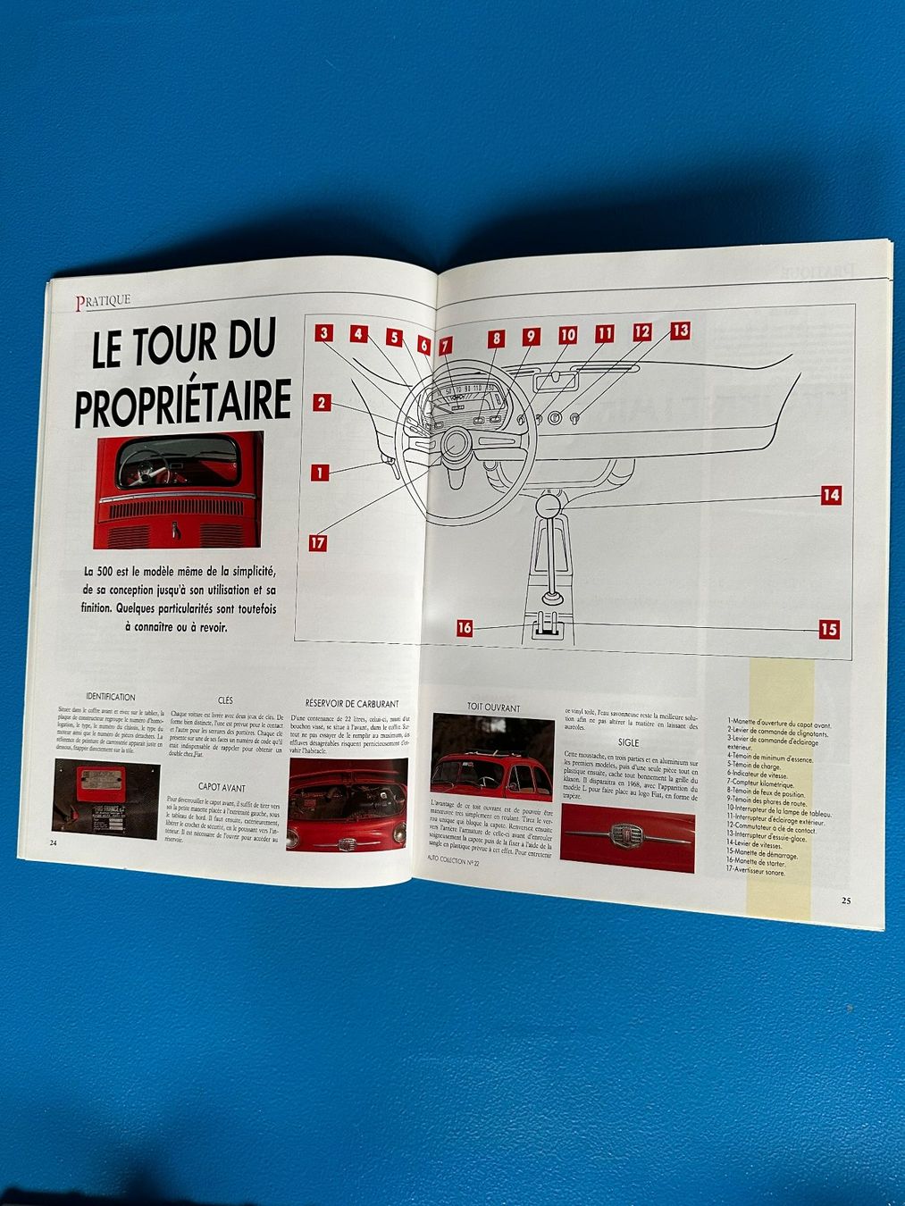Riviste & Magazine: Heft , Fiat 500  , Auto - Passion  1994 , Oldtimer – Usato da Boswil venduto da pavo1 9