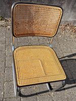 Thonet S32 V Chrom Buche " , Korbgeflecht