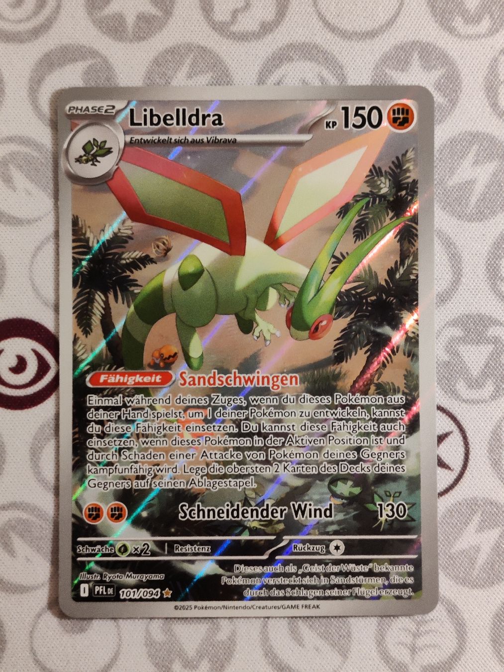 Pokémon Sammelbilder & Trading cards: Pokémon Libelldra PFL 101/094 DE – Neu (gemäss Beschreibung) aus Steffisburg von HMStufi