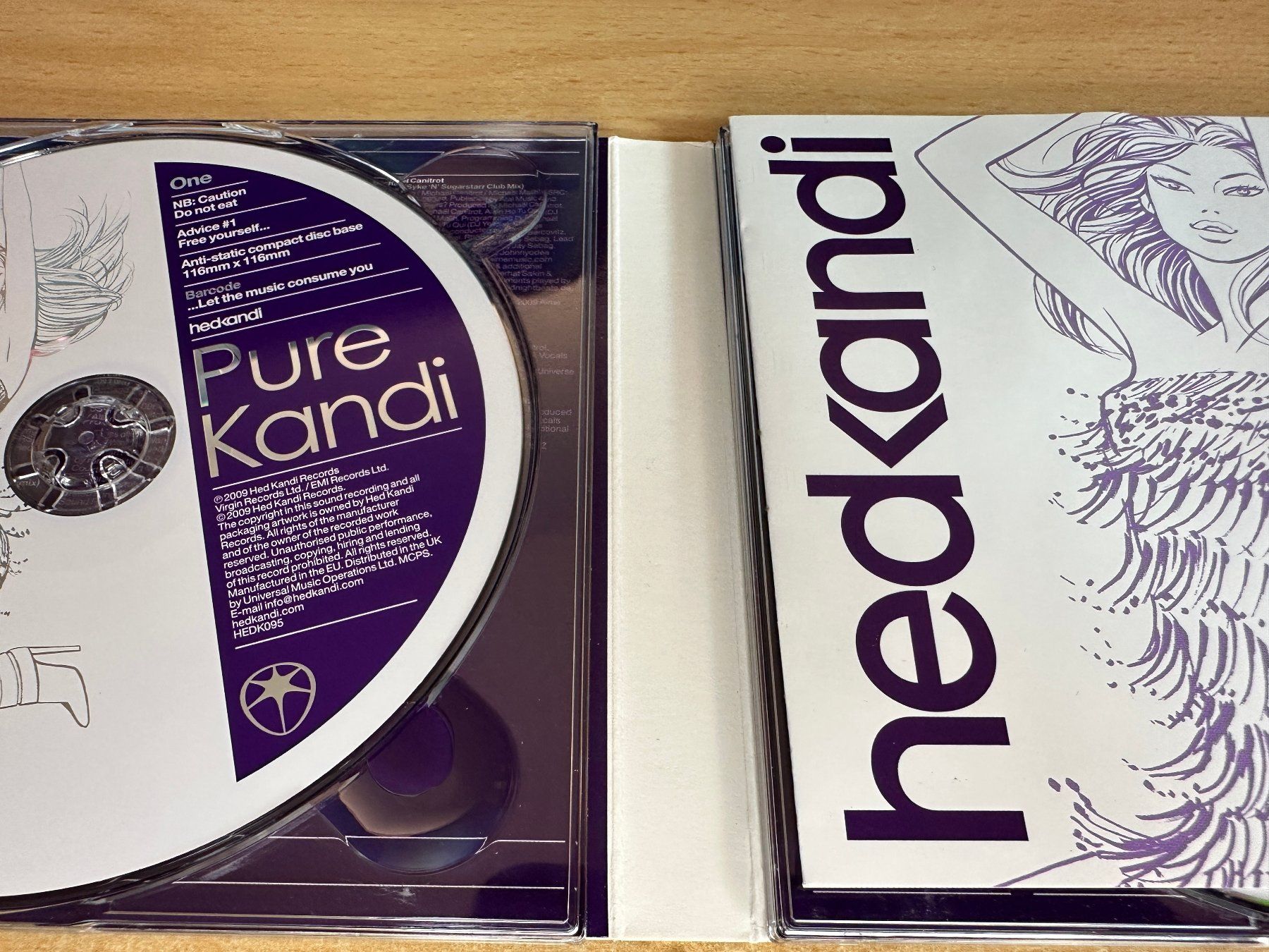 CD: Various - Hed Kandi – Pure Kandi - 3 CD – Usato da Rikon im Tösstal venduto da Alpenmutz 4