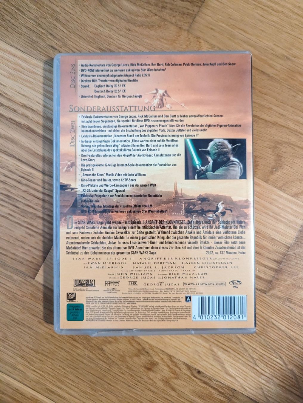 Alle DVDs: Star Wars II: Angriff der Klonkrieger – Gebraucht aus Wohlen AG von IronPanther 1
