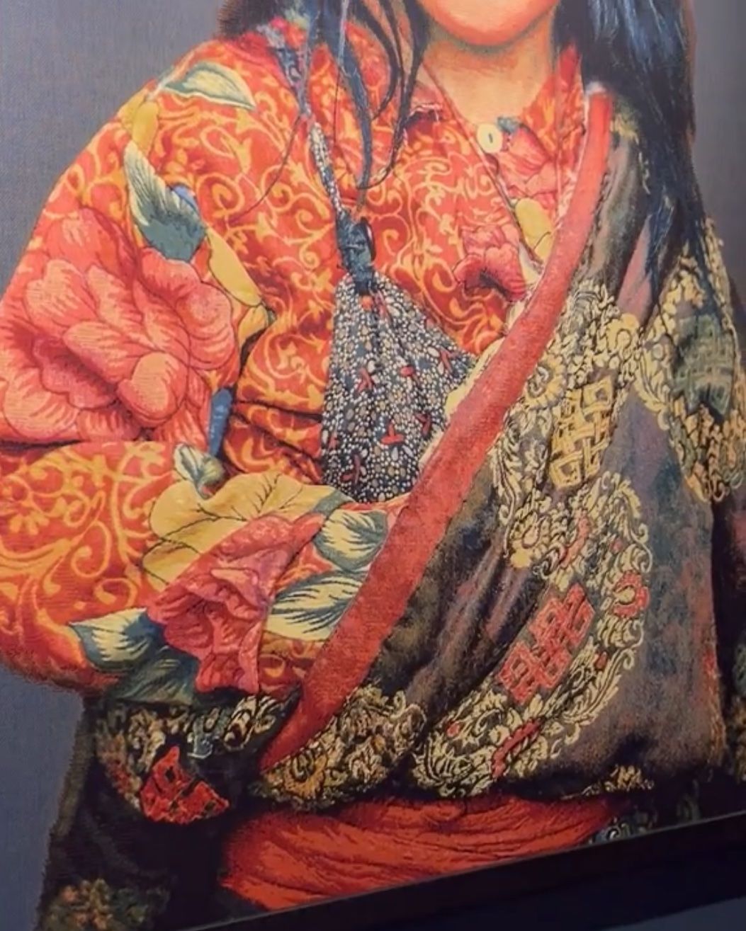 Foto & Immagini: Gobelinbild TIBETAN CHILD XXL in Webtechnik – Nuovo e nell'imballaggio originale da Ebmatingen venduto da Puma_1 5