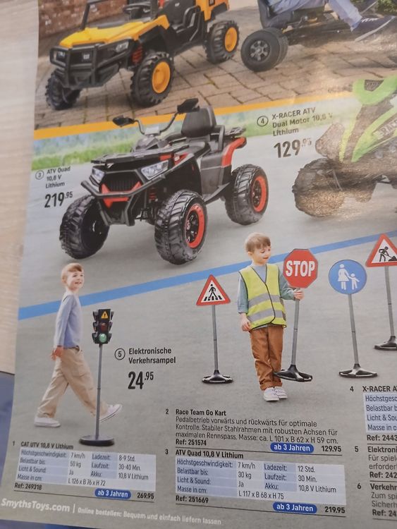 Kinder Quad, ATV Quad 10,8 V Lithium (Gebraucht) in Menznau für CHF 110 ...