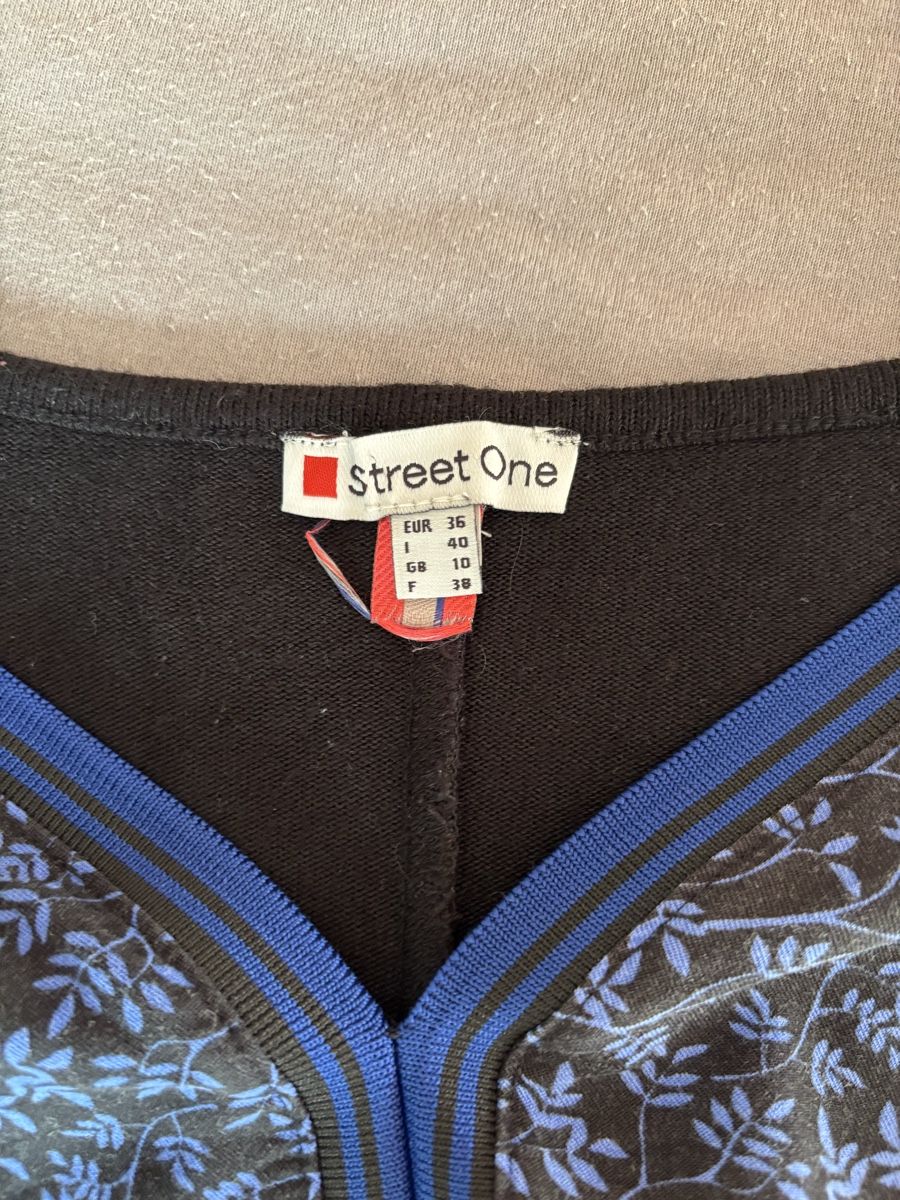 Maglioni & Felpe: Joli pull bi-matière Street one - taille 36 – Usato da Sion venduto da caranthau 2