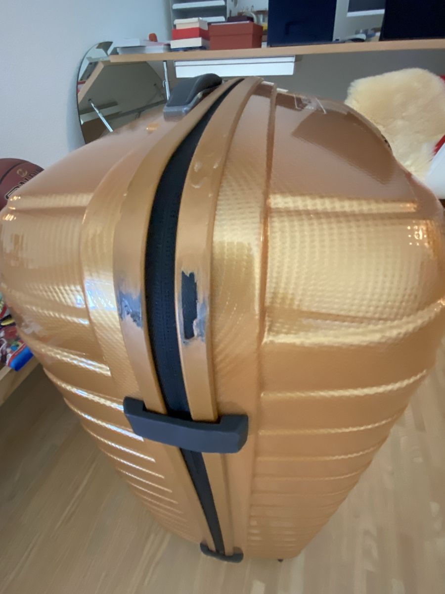 Samsonite Valigie: Samsonite Koffer Proxis 75 cm, 98 Liter,  Farbe gold. – Nuovo (secondo la descrizione) da St. Gallen venduto da Brokka 6