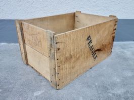 alte Holzkiste Kiste Transportkiste FRAGILE