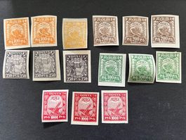 Russia / USSR 1921 kl. Lot * mit Falz (E703)
