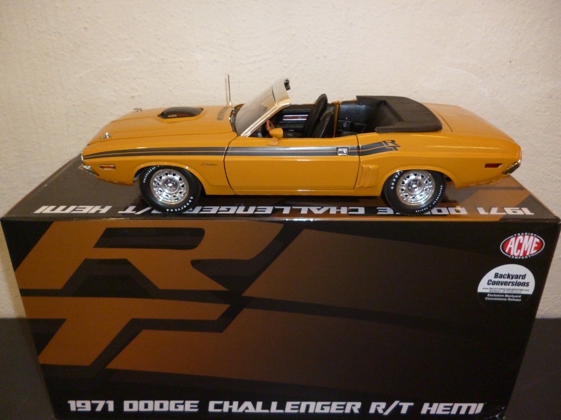 Dodge Modellautos: Dodge Challenger Conv. 1971 Hemi 1:18 BYC – Neu und originalverpackt aus Niederwil SG von Kaicorner03