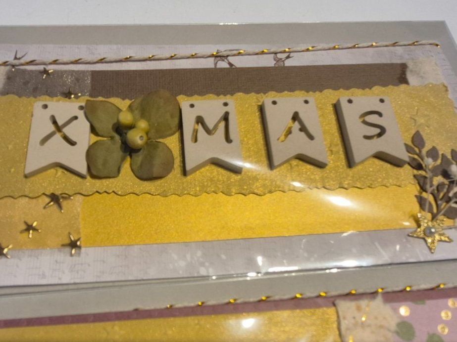 Cartoline: 4er SET, Weihnachtskarten mit X-MAS Buchstaben – Nuovo e nell'imballaggio originale da Nottwil venduto da echtMOMO 2