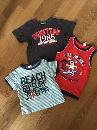 T-Shirt 3x Gr. 80...
