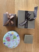 Vintage Floral Tin & APART Jewelry Gift Boxes - Bundle!