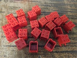 lego 4345 lot de 24 pièces Red Container, Box 2 x 2 x 2