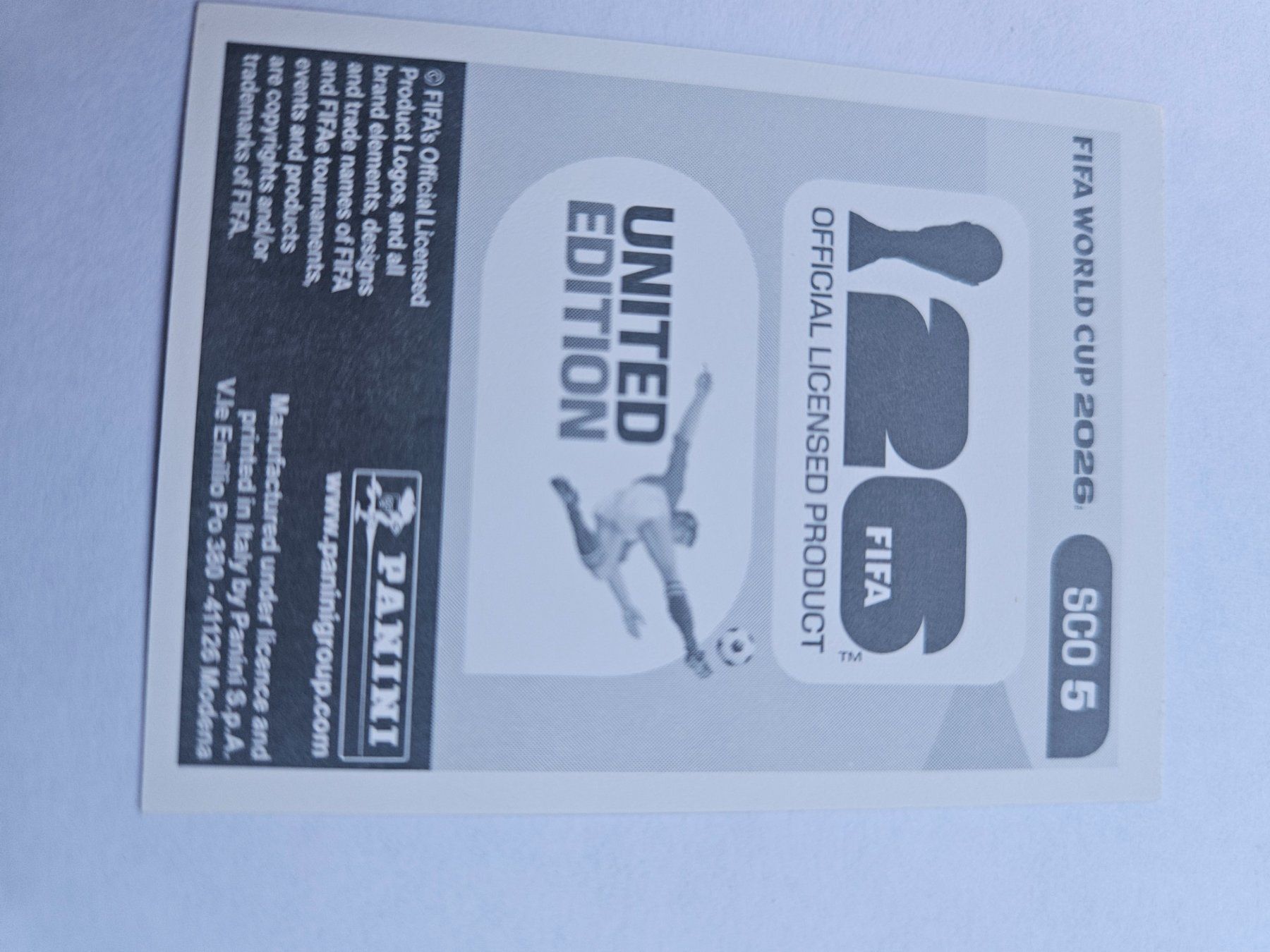 Panini Cartes à collectionner: SCO 5 – D'occasion à Würenlingen par Dinli 1