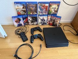PS4 Konsole mit 10 Games