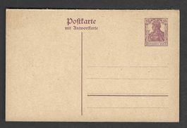 Deutsches Reich 1 Postkarte