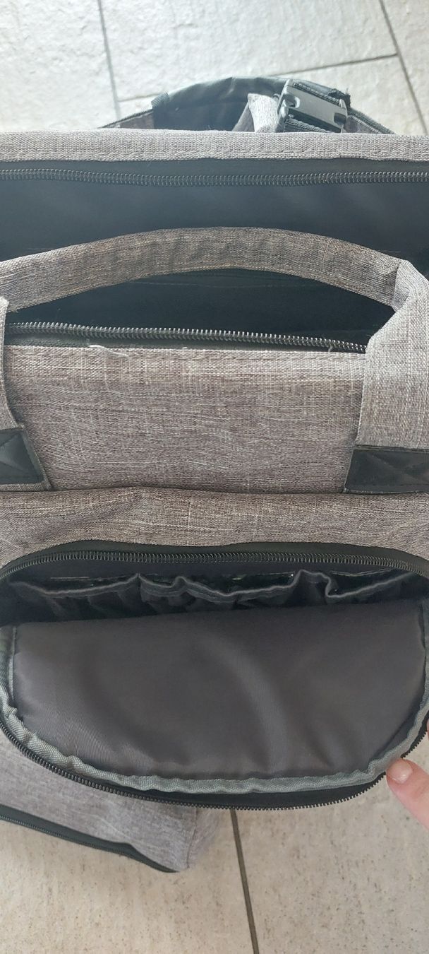 Borse & Zaini: Wickelrucksack grau – Nuovo (secondo la descrizione) da Schübelbach venduto da Bernstein8 3