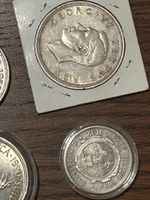 Münzsammlung Südafrika 5 Shilling diverse Jahrgänge guter Zu