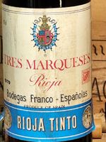 1979 Rioja Tinto Tres Marqueses