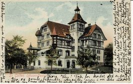 St. Gallen OFFIZIERS-CASINO SG gel. 1904 mit Rasierklingenst