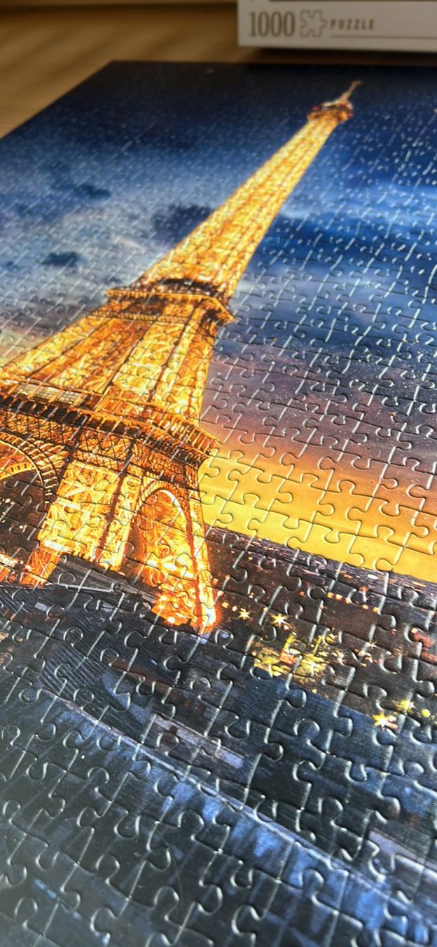 Puzzle: Clementoni Eiffel Tower 1000 Piece Puzzle - Complete! – Usato da Oberägeri venduto da Sellystuffs 2