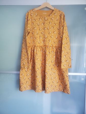 Kleid langarm gr. 140, vertbaudet