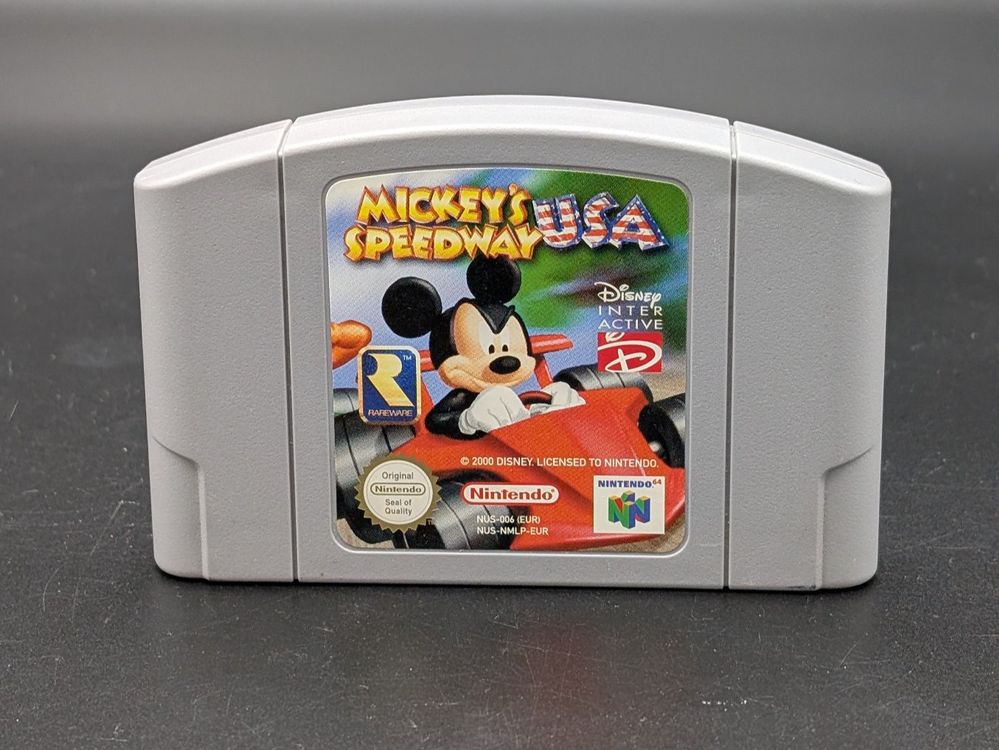 Mickeys Speedway USA N64 Nintnedo 64 (Gebraucht) in Domat/Ems für CHF ...