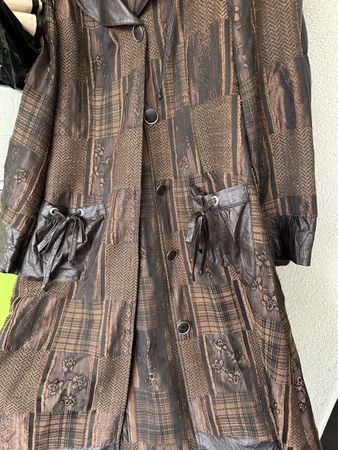 Damen Wunderschöne spezielle Mantel Gr36:38