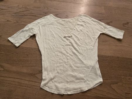 Damen Shirt weiss Grösse S Promod Spitze im Ruecken
