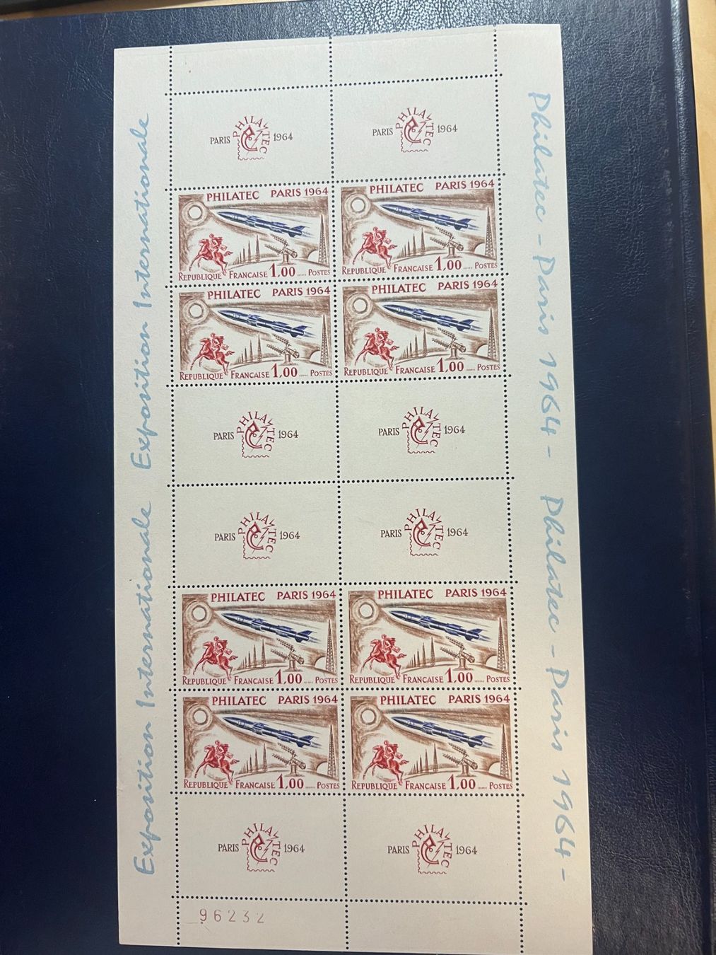 Tutti i francobolli: () Bloc Feuillet Neuf** 1964 PHILATEC PARIS Numéroté – Nuovo e nell'imballaggio originale da Lausanne venduto da ffhoud