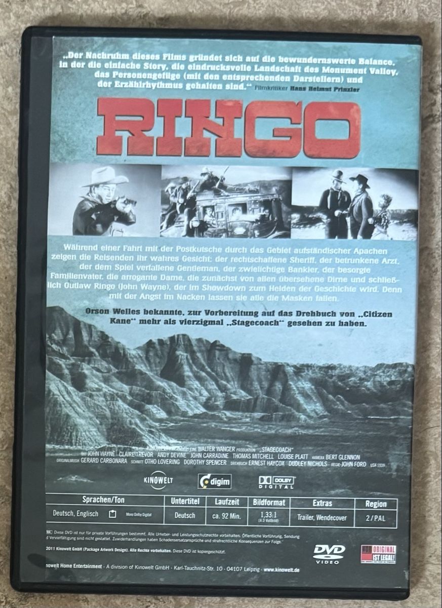 Tous les DVDs: RINGO – Neuf (Voir description) à Dietikon par AndreaSch01 1