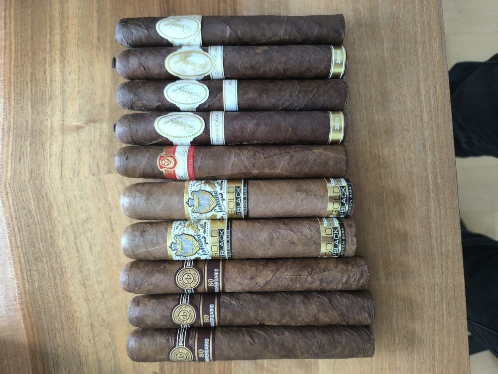 Zino Davidoff Humidor + 10 Zigarren – 3 x Montecristo 80 A. (Gebraucht ...