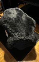 Schaffell 100% "Fibre by Auskin" in schwarz (2 Stück)
