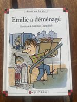 Livre Emilie a déménagé Dominique de Saint Mars Serge Bloch