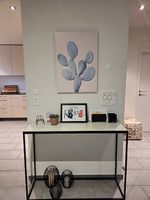 Stylisches Kaktus-Wandbild 50×70cm