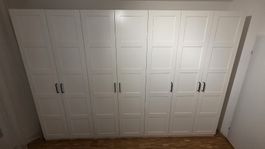 Riesiger IKEA Pax Kleiderschrank mit viel Zubehör 350x237cm