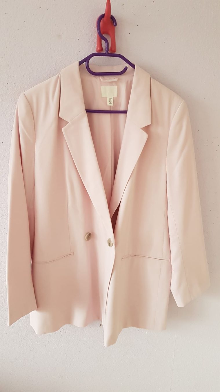 H&M Giacche: Blazer rose taille M ample H&M – Nuovo (secondo la descrizione) da Versoix venduto da aline_b