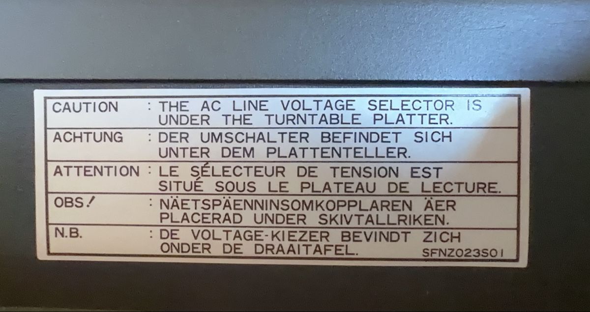 Technics Giradischi: Technics SL-1210MK2 DJ Plattenspieler - Direct Drive – Usato da Birr venduto da PamosAG 4
