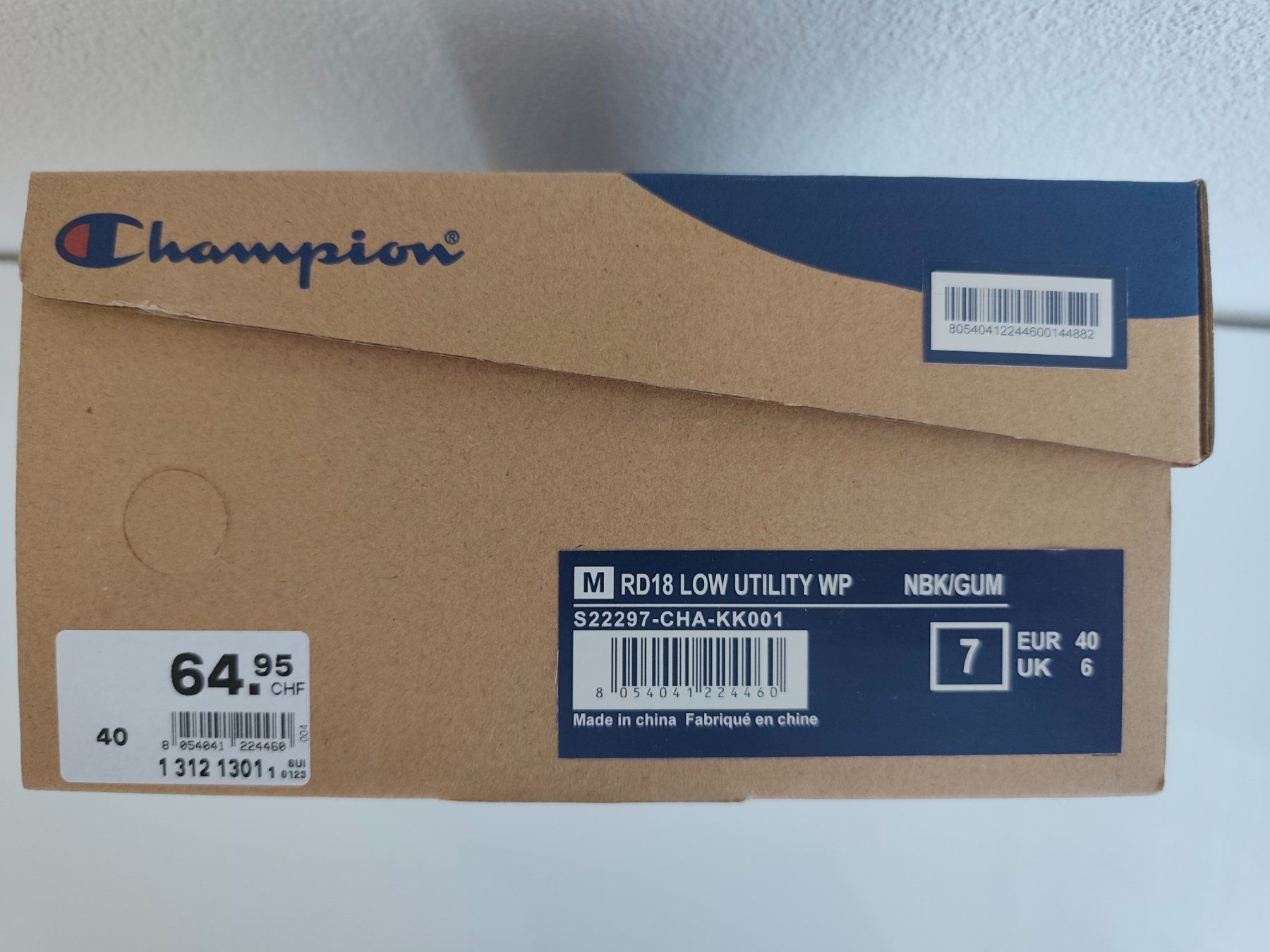 Scarpe da uomo: Champion Sneaker Gr. 40, NEU! – Nuovo e nell'imballaggio originale da Buochs venduto da tas_mdj5 5