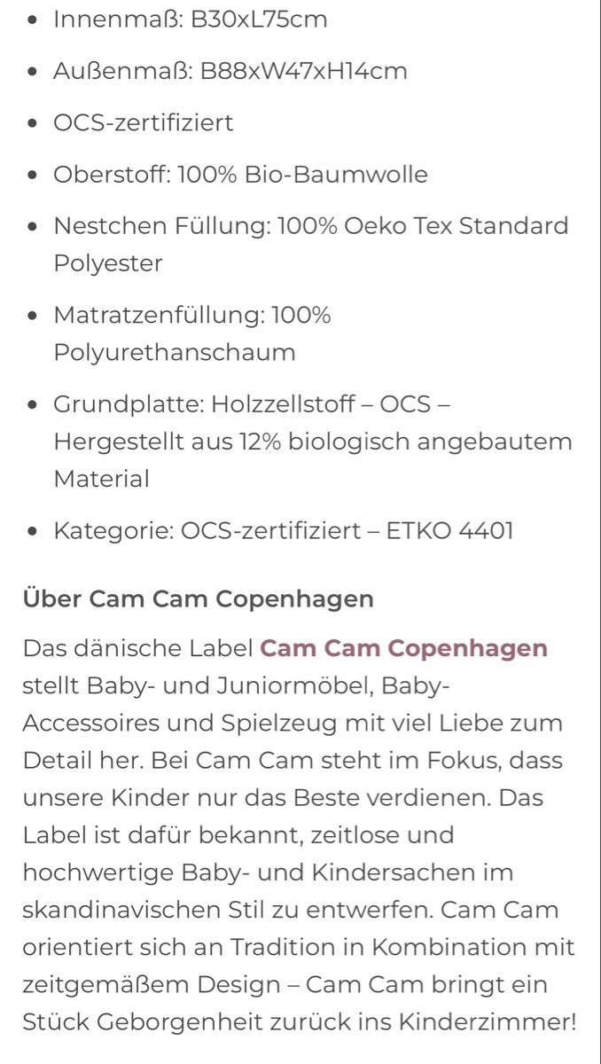 Bascules & balançoires: Cam Cam Babynest – D'occasion à Cham par Johnny5 7