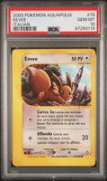 PSA 10 Eevee Aquapolis 75/147 Italian