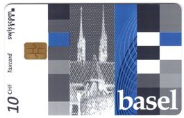 Swisscom Direktion Basel - seltene Chip Geschenk Taxcard