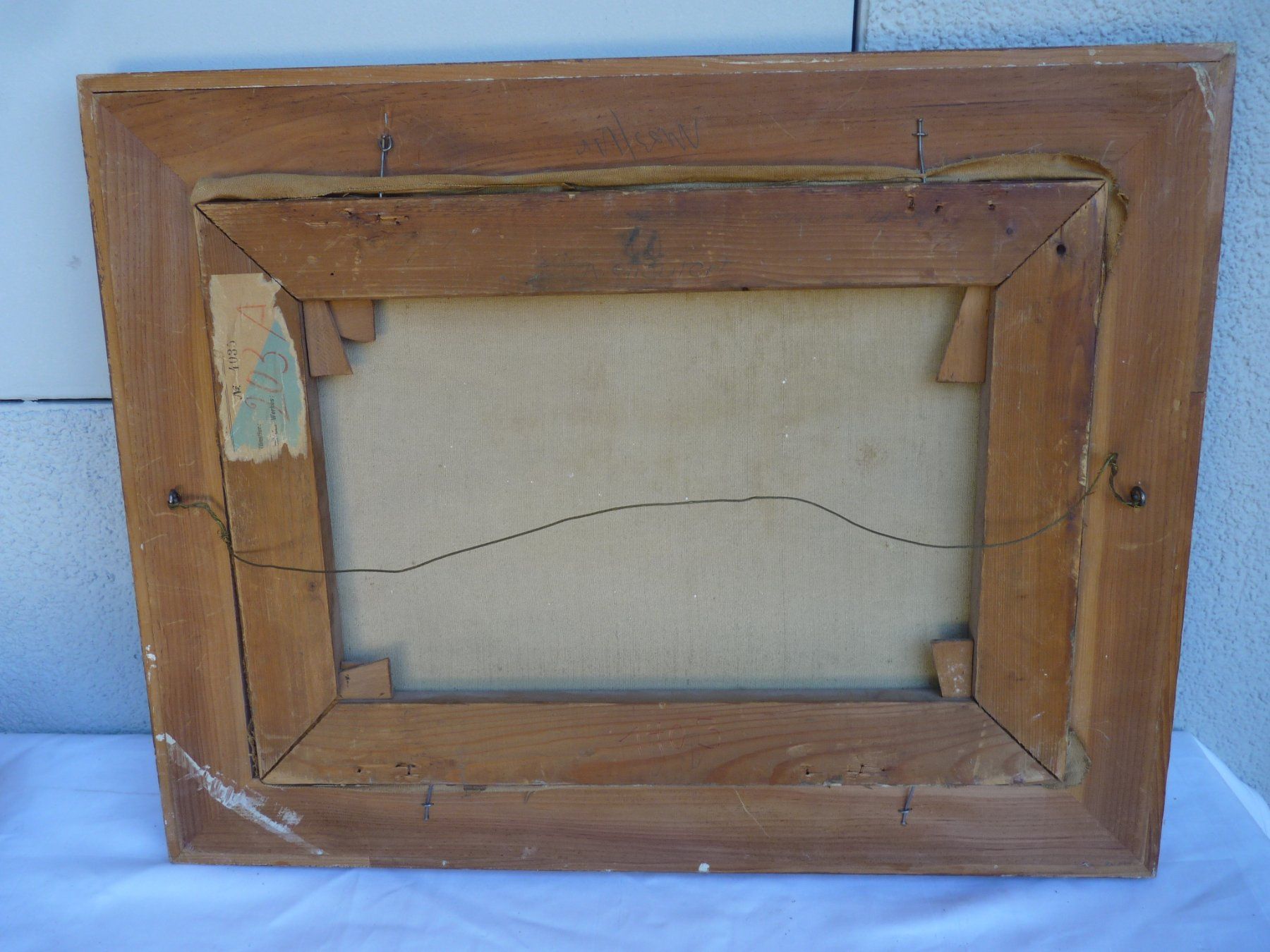 Gemälde: Antikes Oelbild A. Greutert 1925 – Gebraucht aus Küsnacht ZH von zoliboli01 4