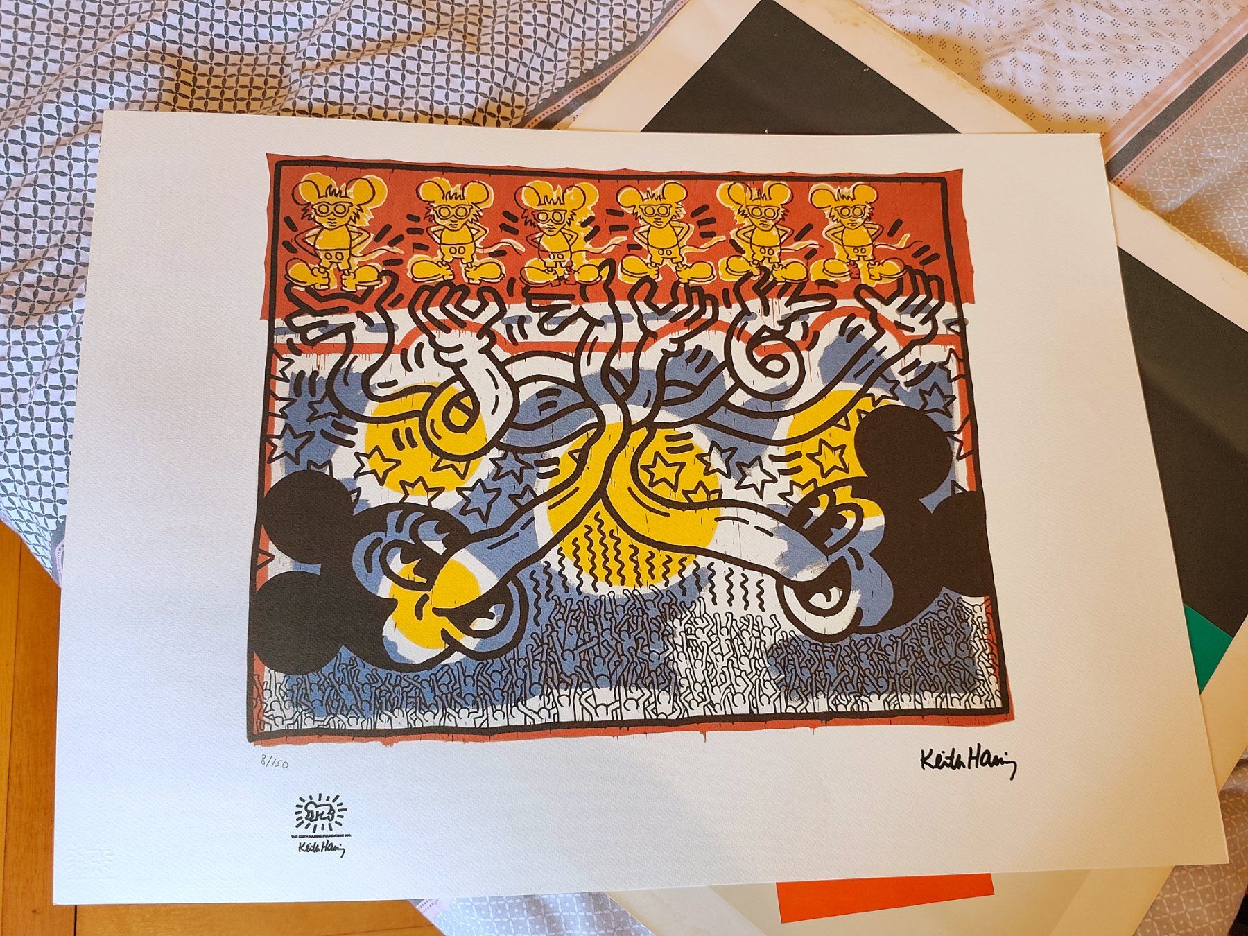 Grafica & Litografie: Keith Haring – Usato da Montreux venduto da LeVintage33