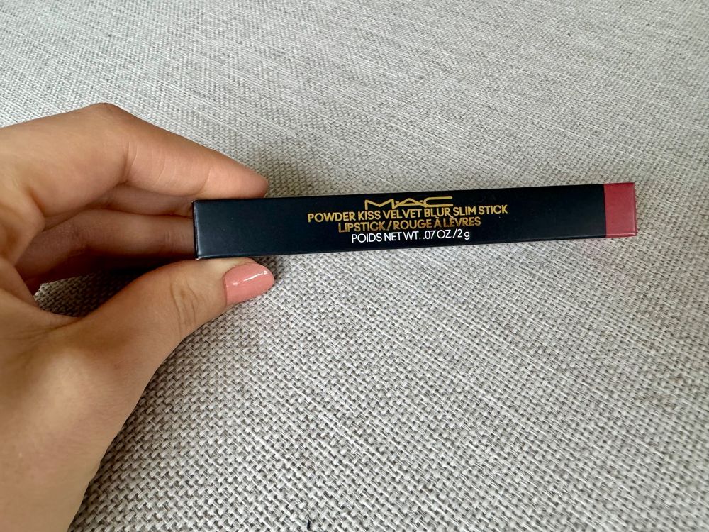 MAC Powder Kiss Velvet Blur Slim Stick 899 Bricktrough (Neu und ...