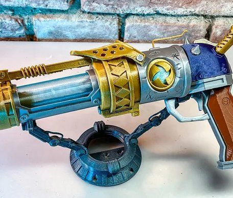 Statuette: Jinx Arkane Pistole Replik Cosplay – Usato da Thalheim AG venduto da ted_82z5