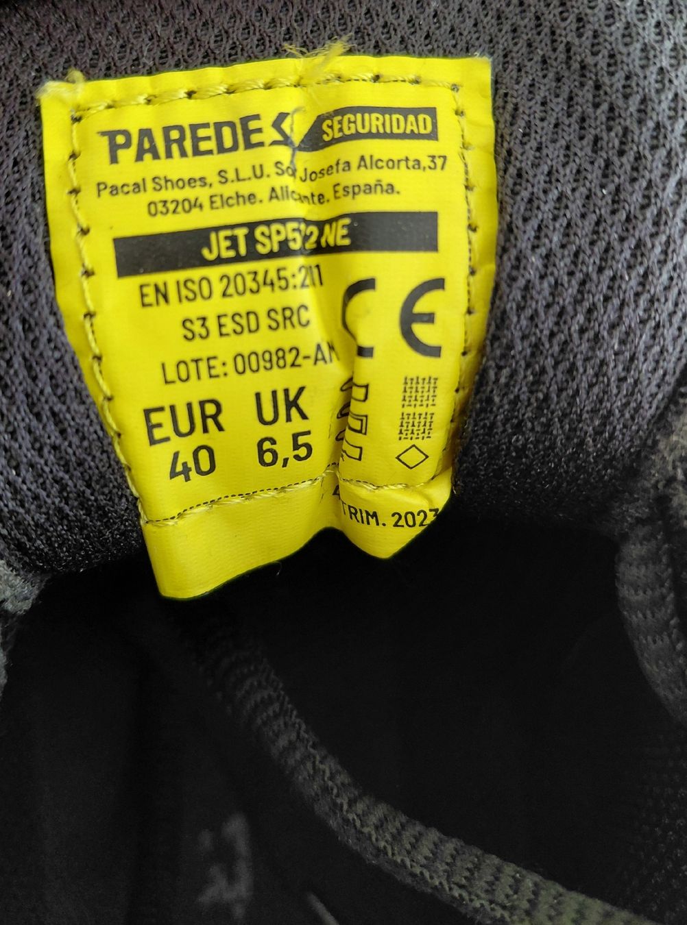 Scarpe da uomo: Sicherheitsschuhe S3 Grösse40 – Usato da Birsfelden venduto da aer_q78f 2