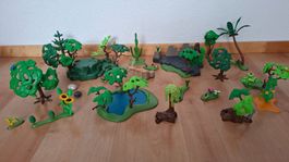 Bäume, Pflanzen, Safari-Tiere