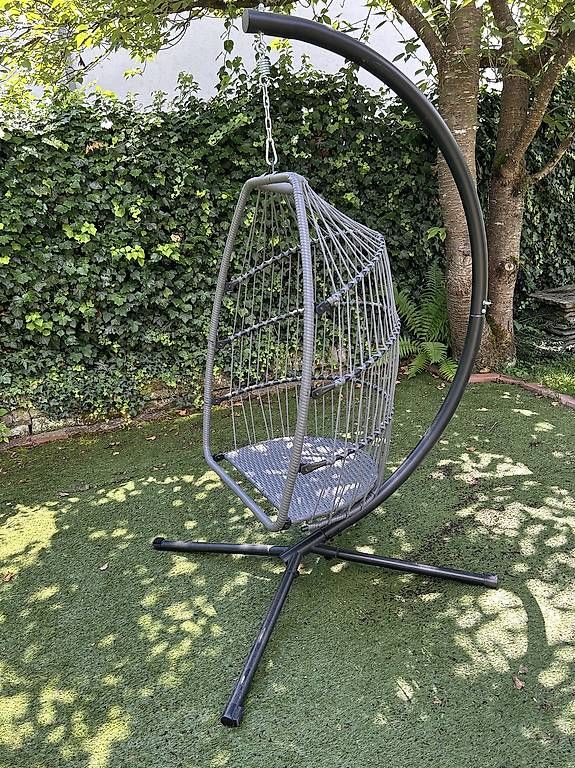 Poltrone pensili da giardino: Gartenhängesessel ink. Polster – Usato da Basel venduto da Ducky52 1
